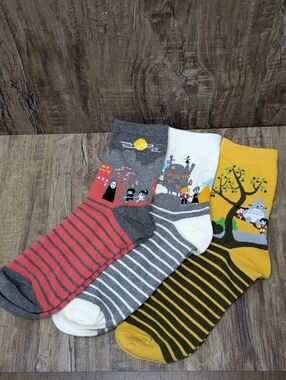 Studio Ghibli Crew Socks 3pk